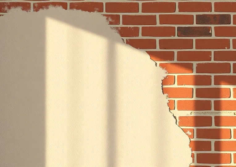 Application d'un enduit décoratif à la lisseuse sur un mur